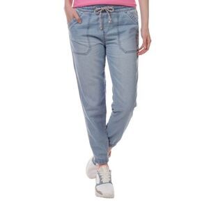 NWT UNIONBAY FRAN DRAWCORD DENIM JOGGER M,L